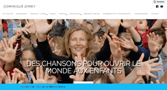 Desktop Screenshot of dominiquedimey.com